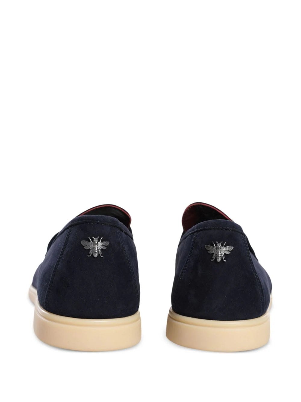 DARK BLUE SUEDE LOISIR GOMME