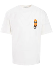 T-SHIRT SMALL MASK PRINT