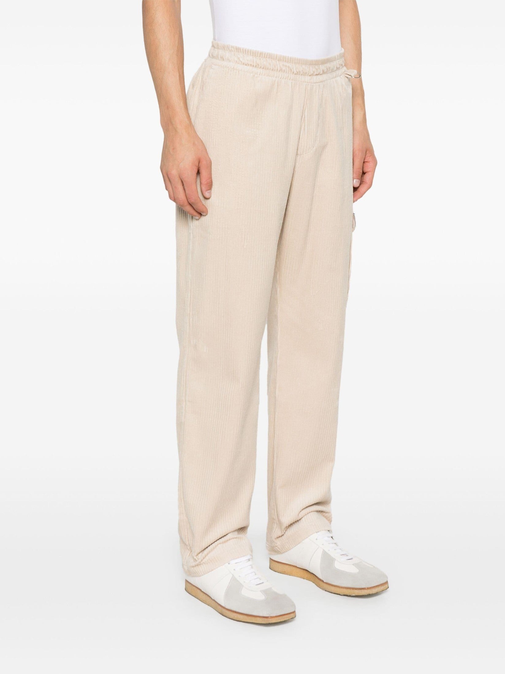 Family first corduroy track pants