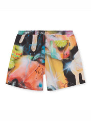 Slime swim trunks
