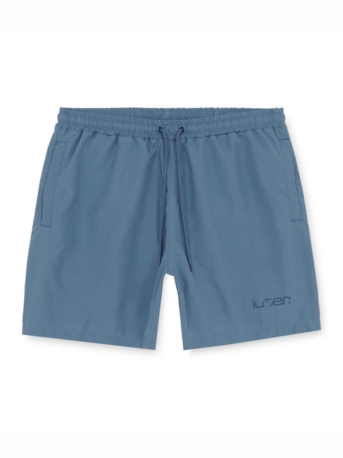 Grid swim trunks