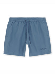 Grid swim trunks