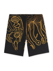 Evangelion – flowing octopus sweatshorts