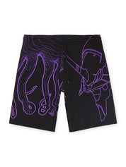 Evangelion – flowing octopus sweatshorts