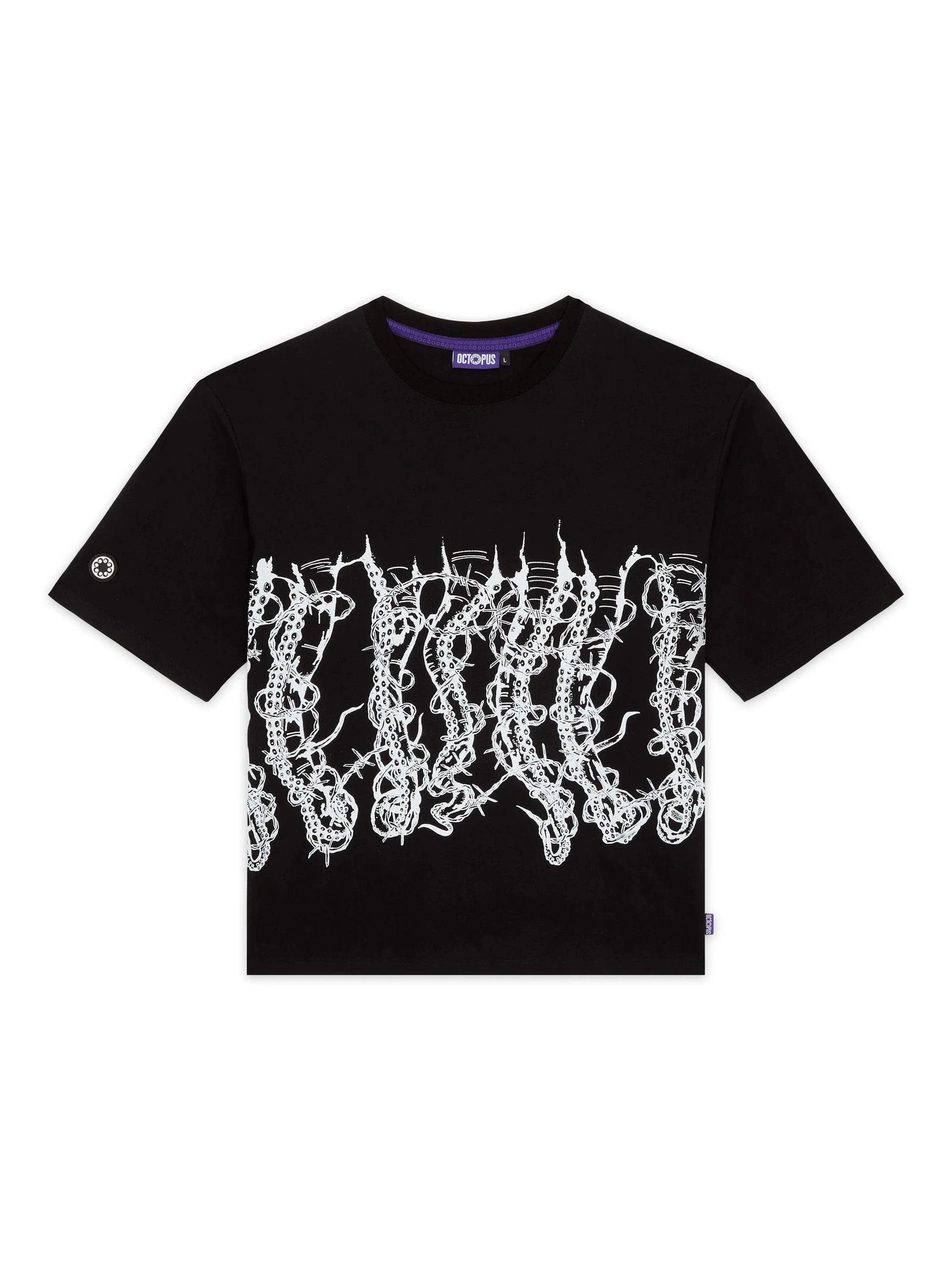 Octopus by giorgio di salvo – barbed wire tee