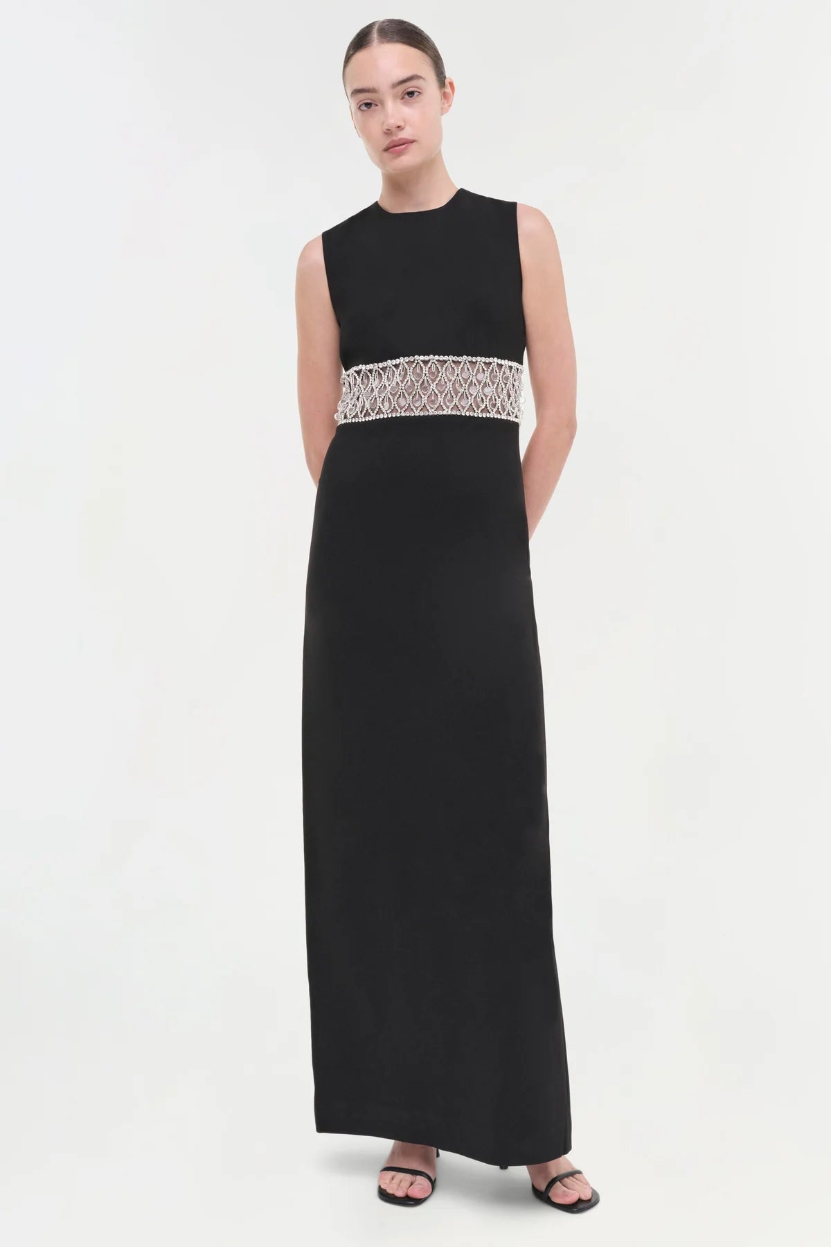 The Malda Gown in Black