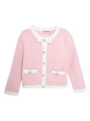 PINK KNIT CARDIGAN