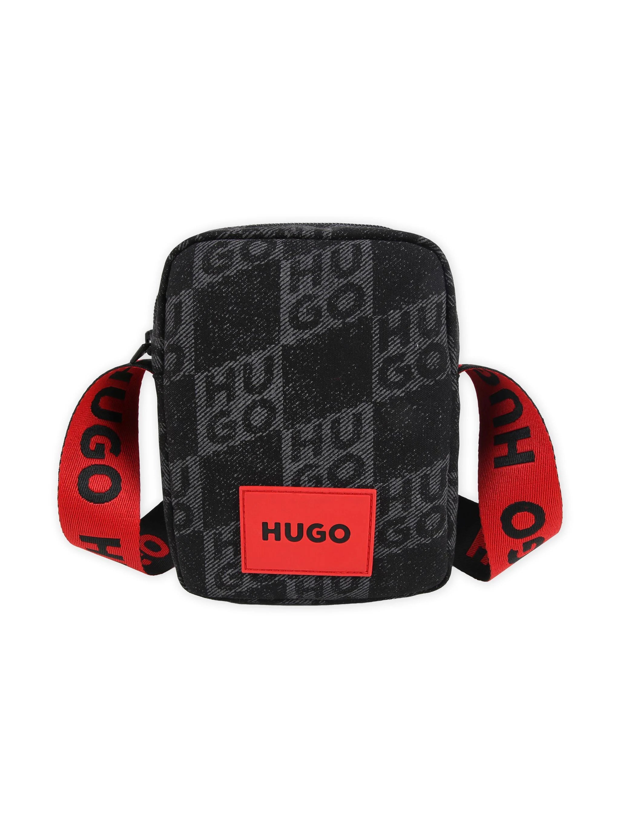 HUGO KIDS logo-printed shoulder bag