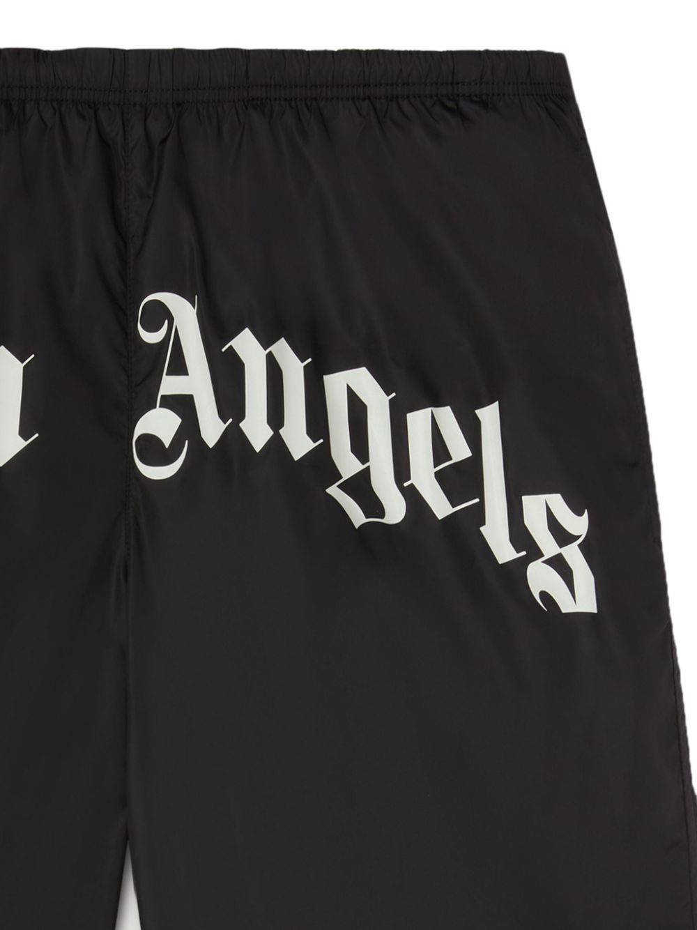 CURVED LOGO SWIMSHORTS BLACK OFF WHITE