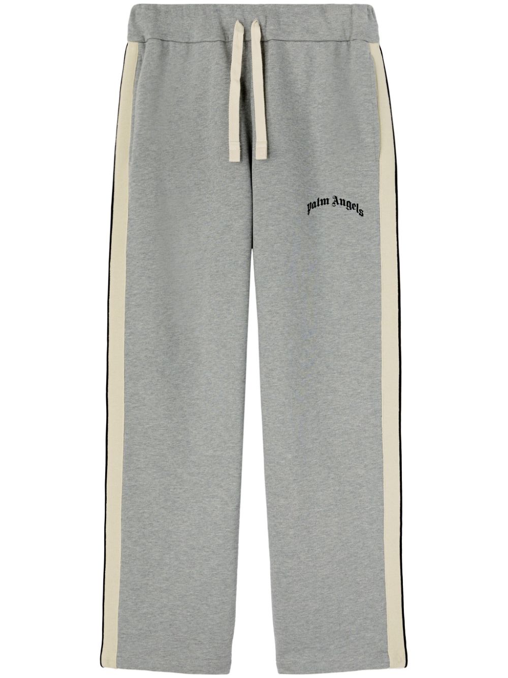 CURVED LOGO TRACK SWEATPANTS GREY MELANG