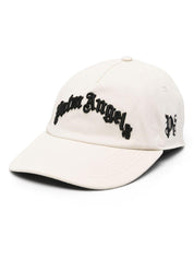 CURVED LOGO CAP OFF WHITE BLACK