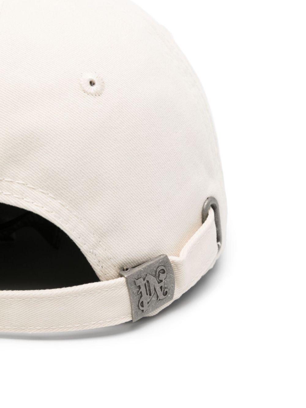 CURVED LOGO CAP OFF WHITE BLACK