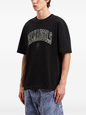 COLLEGE PALM SLIM TEE BLACK VINTAGE BL