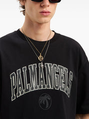 COLLEGE PALM SLIM TEE BLACK VINTAGE BL