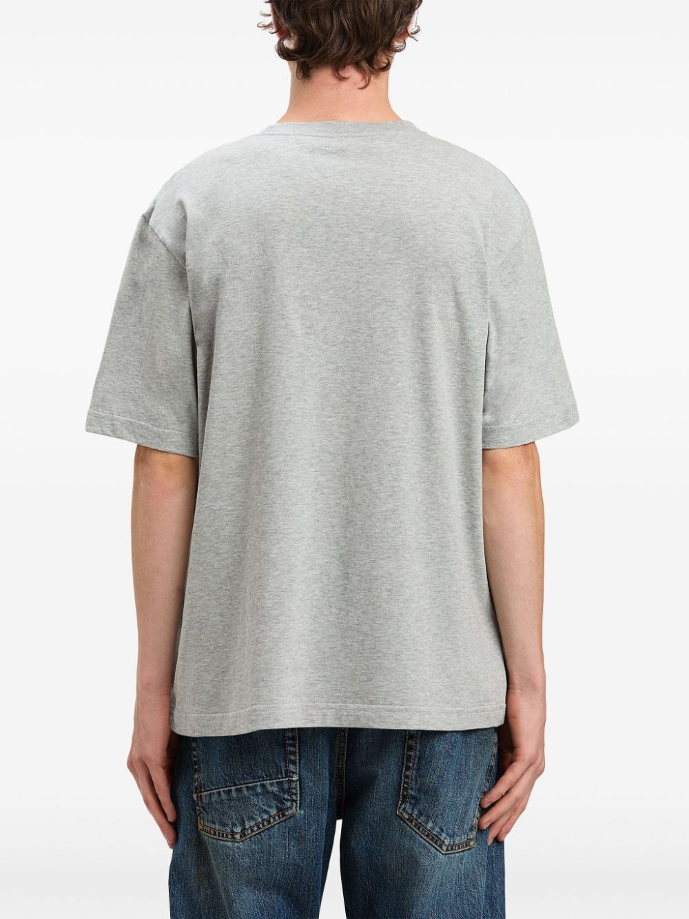 COLLEGE PALM SLIM TEE GREY MELANGE BLA