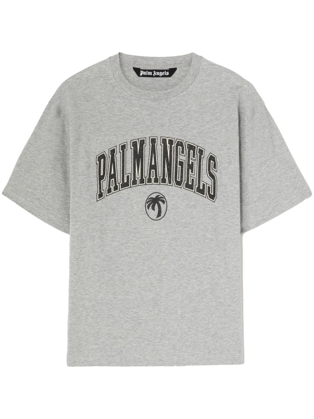 COLLEGE PALM SLIM TEE GREY MELANGE BLA