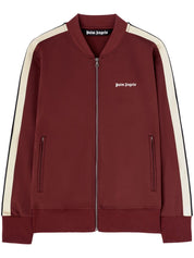 CLASSIC LOGO BOMBER TRACK JKT BURGUNDY