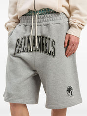 M COLLEGE PALM SWEATSHORTS GREY MELANGE