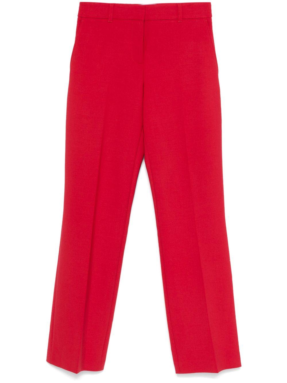 SLIM TAILORED TROUSERS