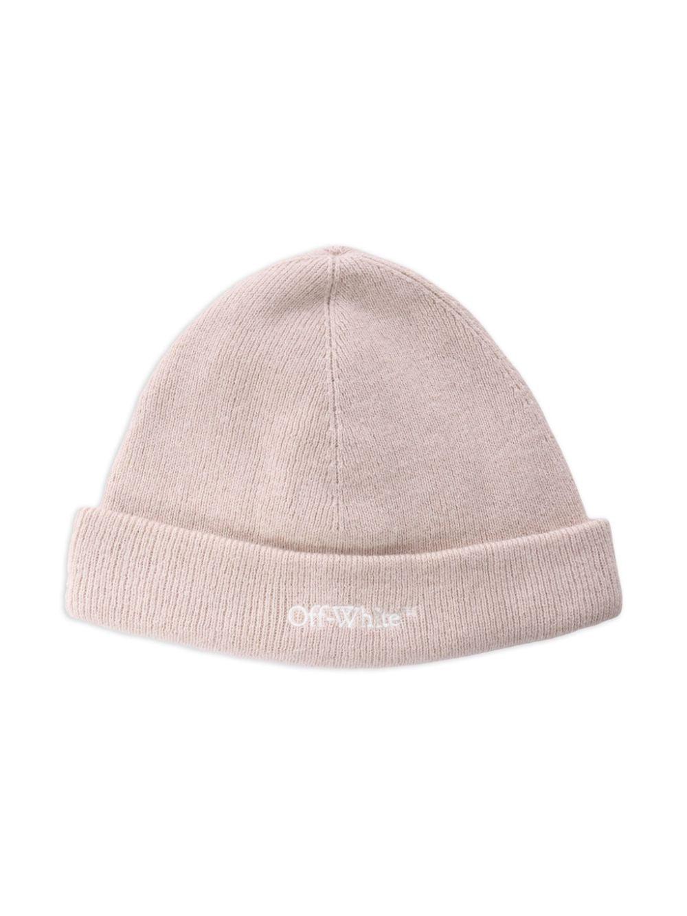 BOOKISH BEANIE NB SAND WHITE