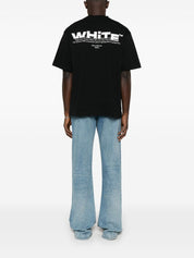 OFF SHARED SKATE S/S TEE BLACK WHITE