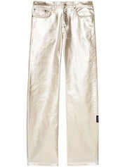 COATED DENIM SUSY 5PKT PANTS SILVER NO