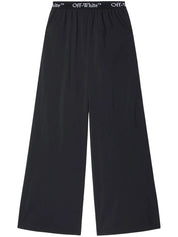 LOGOBAND NYLON PANT BLACK