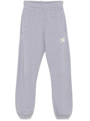 logo-embroidered track trousers
