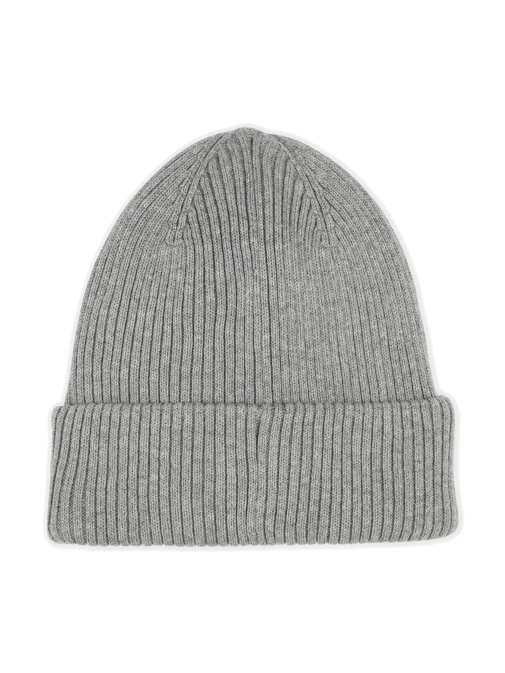 Hugo kids logo-patch ribbed beanie