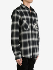 AMIRI SWIRL FLANNEL SHIRT