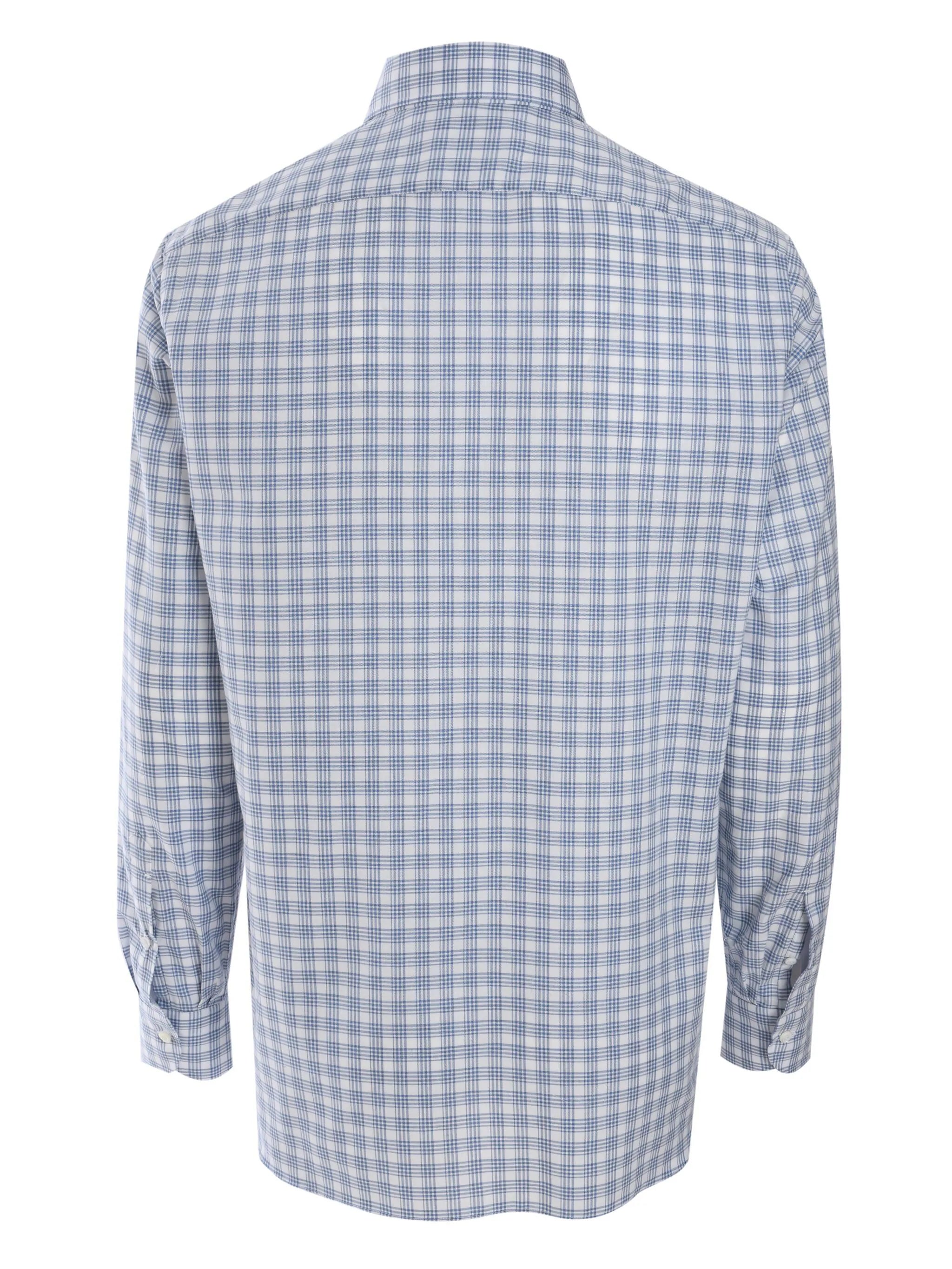 Borrelli checked shirt