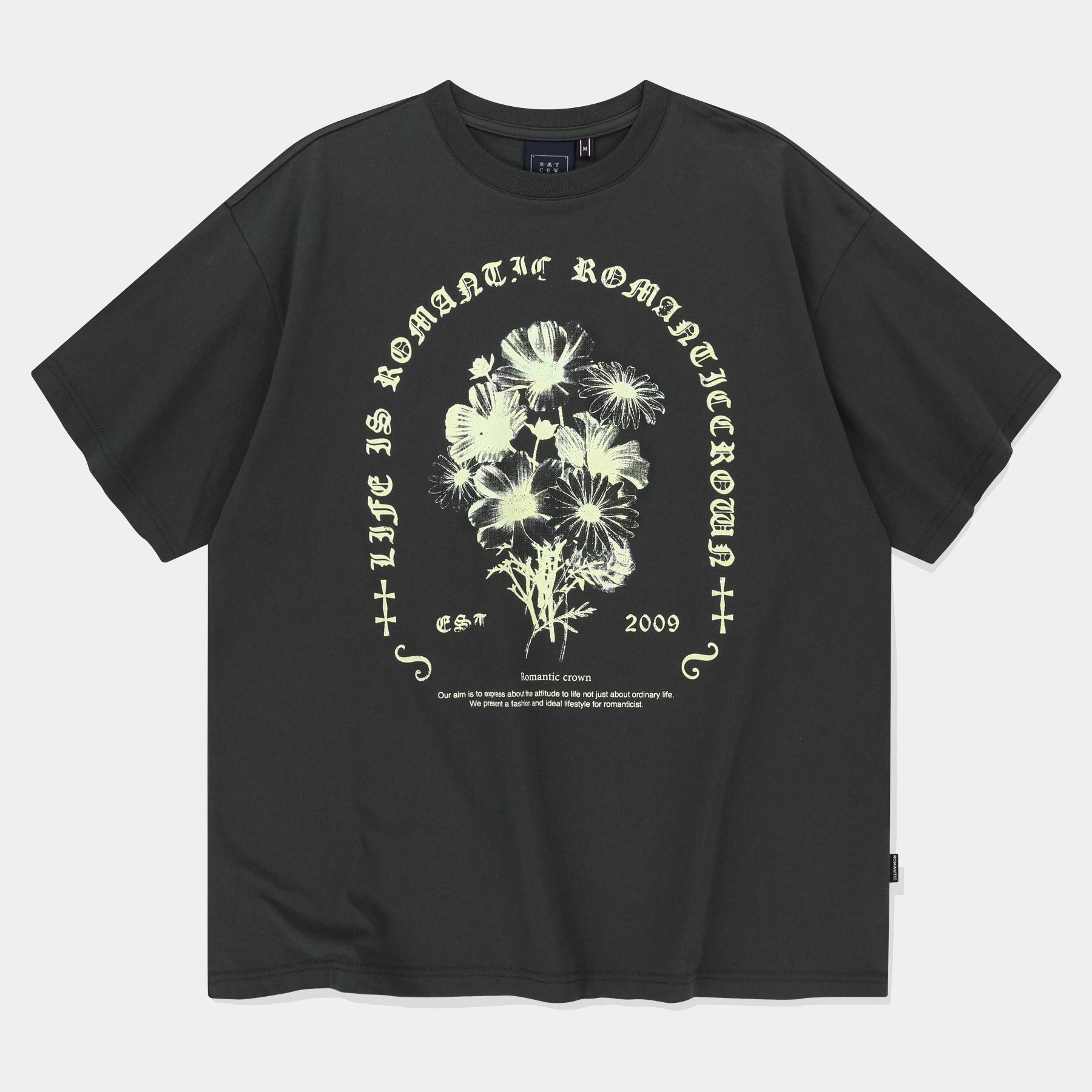 COAL FLOWER T-SHIRT