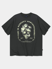 Coal flower t-shirt