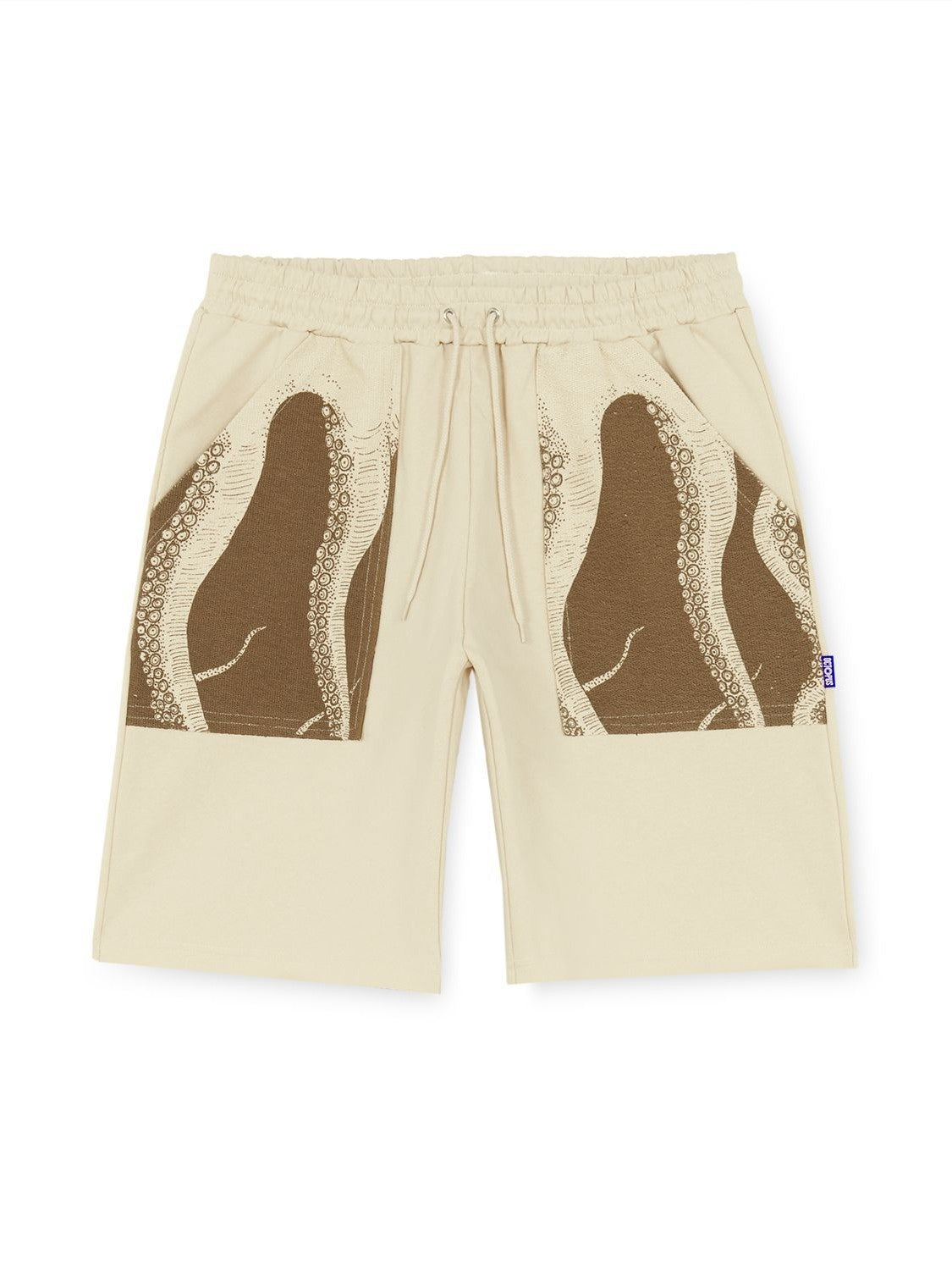 Octopus pocket fatigue sweatshorts