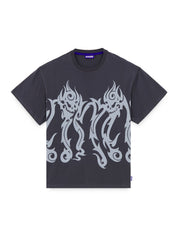 Octopus tribal skull tee