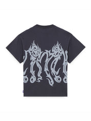Octopus tribal skull tee