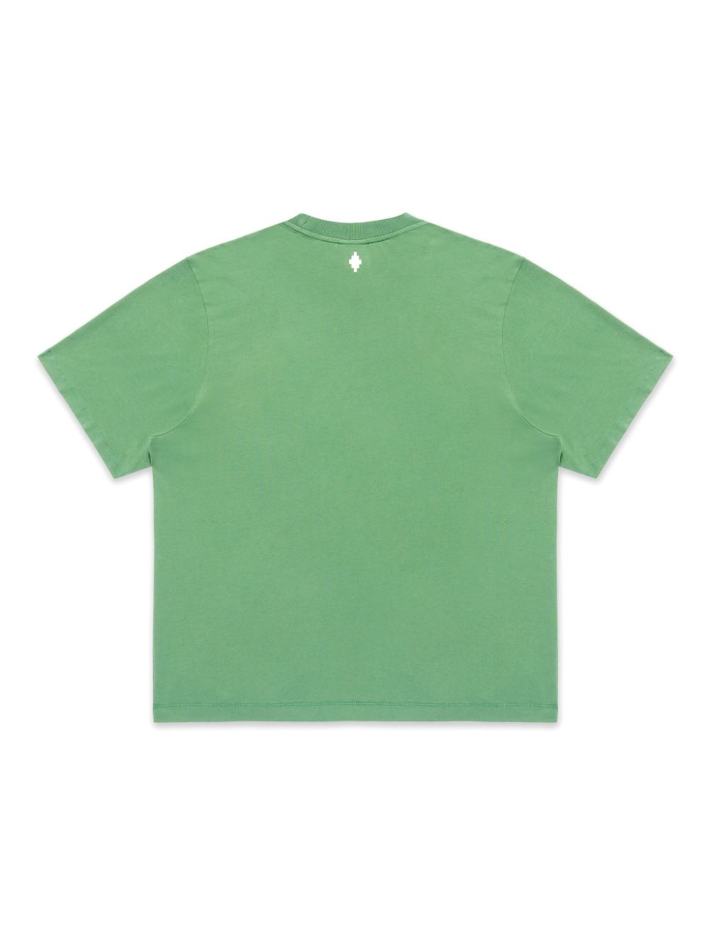 COUNTY MELTED BOXY T-SHIRT DEEP GREEN EC