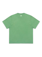 COUNTY MELTED BOXY T-SHIRT DEEP GREEN EC