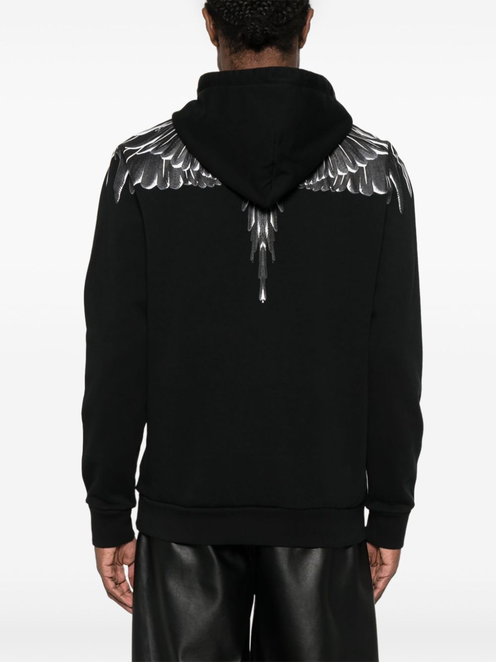 ICON WINGS REGULAR HOODIE BLACK BLACK