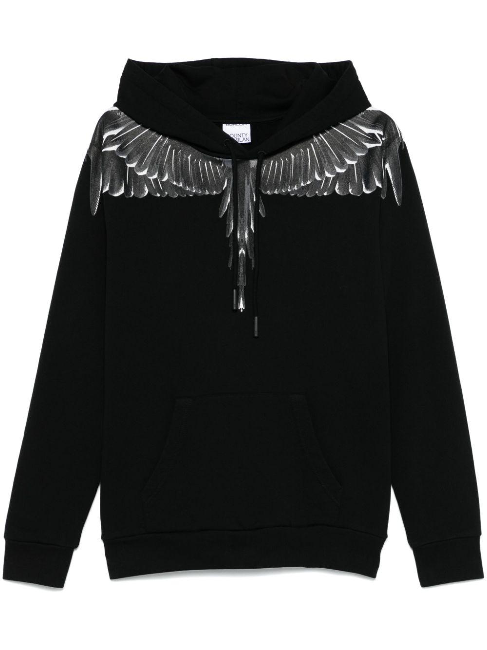 ICON WINGS REGULAR HOODIE BLACK BLACK