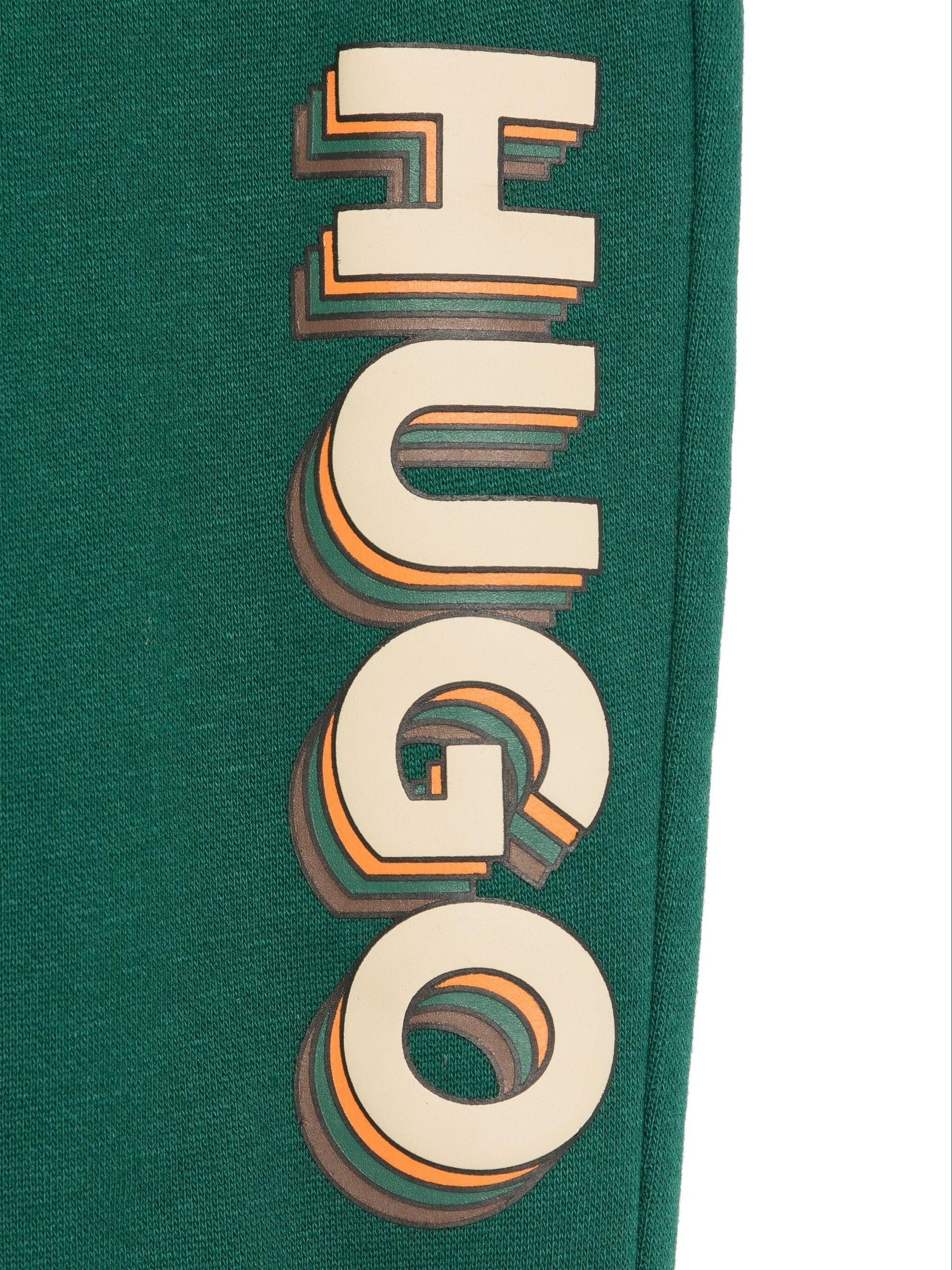 Hugo kids logo-print track pants