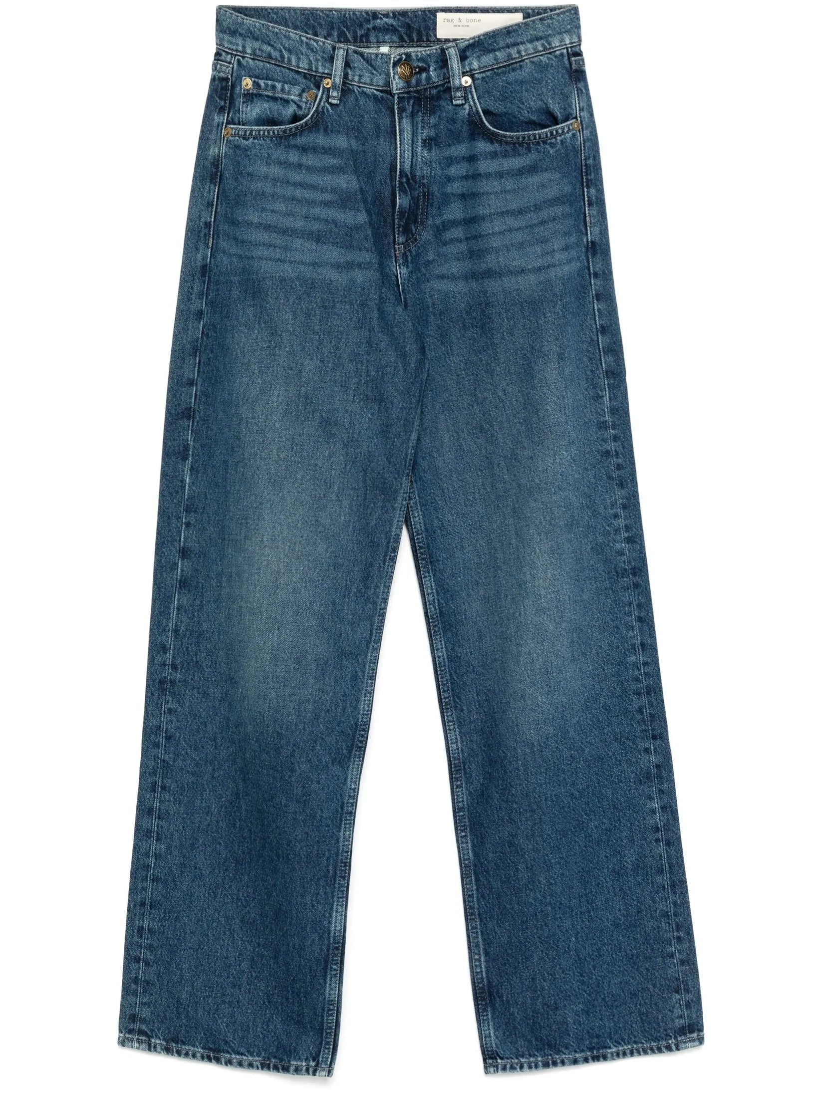 Shea high-rise relaxed straight full length