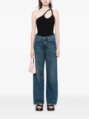 Shea high-rise relaxed straight full length