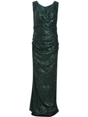 LONG DRESS MATRIX MICRO SEQUIN