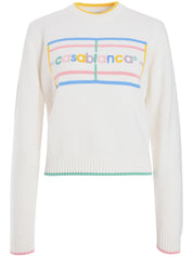 PASTEL COURT EMBROIDERED SWEATER