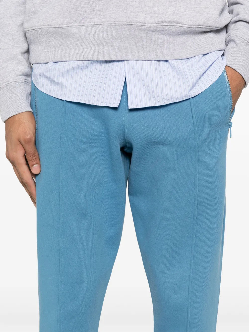 Raised-seam trousers