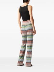 Missoni Zigzag-Pattern Straight Trousers, tailored