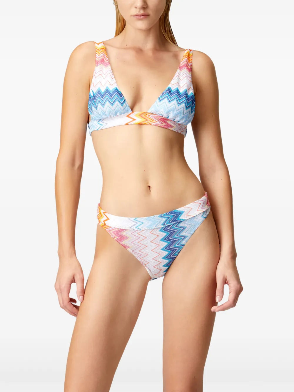 Missoni Zigzag-Knit Bikini Set –