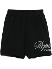 REPRESENT OWNERS CLUB SCRIPT MESH SHORTS