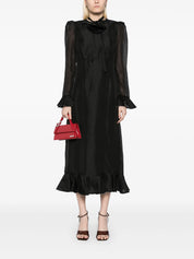 CRUSH FLOWER MIDI DRESS